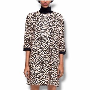 Zara Leopard dress